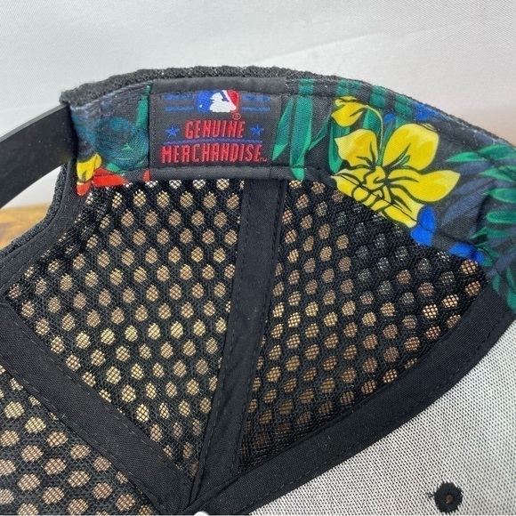 Cleveland Indians Cap Snap Back Embroidered Logo Tropical Hat 2017 ASG Honeycomb - Picture 7 of 7